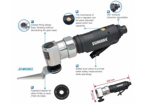 AIR SPECIALTY KNIFE SUMAKE model ST-M5130CT